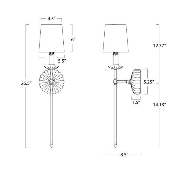 Clove Sconce Single